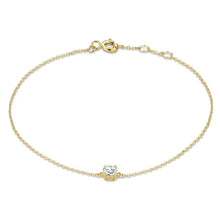 Bracelet Cléa Pierre Moissanite | Or