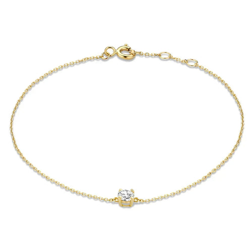 Bracelet Cléa Pierre Moissanite | Or
