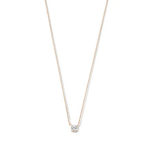 Collier Cléa Pierre Moissanite | Or