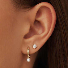 Ensemble de Boucles d'Oreilles Larmes de Lune | Or