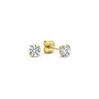 Ensemble de Boucles d'Oreilles Larmes de Lune | Or