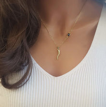 Collier Ojo et Cornicello