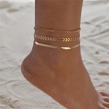 Bracelet de cheville en or