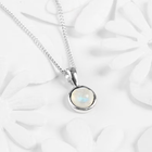 Collier en pierre de lune en argent