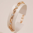 Bracelet élégant plaqué or
