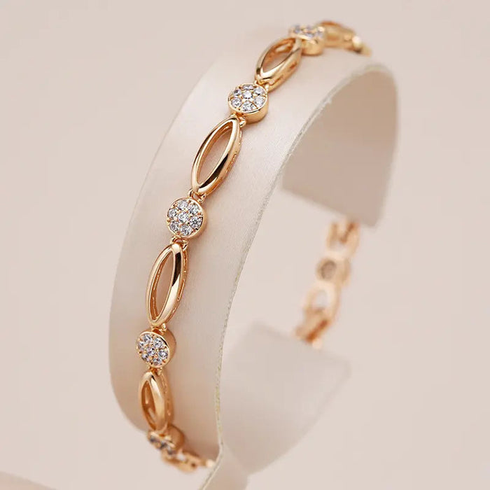 Bracelet élégant plaqué or