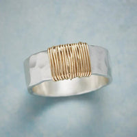 Bague Vintage Or et Argent
