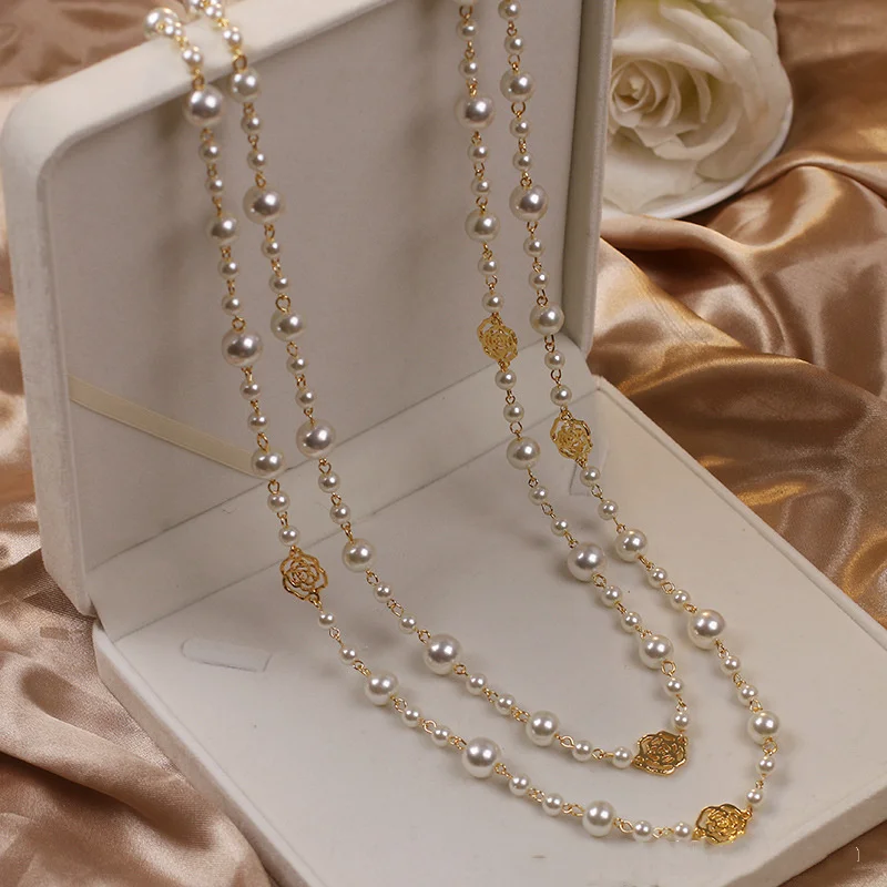 Collier Élégant en Or avec Perle