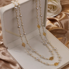 Collier Élégant en Or avec Perle