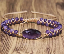 Bracelet élégant en améthyste