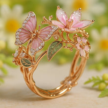 Bague en Zirconia Papillon Brillant Naturel