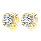Boucles d'oreilles Nadine – Design carré