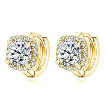 Boucles d'oreilles Nadine – Design carré