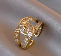 Bague élégante avec nœud