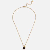 Collier avec pendentif Lucia en noir