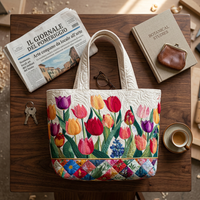 Sac Femme jardin de tulipes – Spacieux et Léger