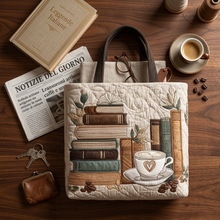Sac Artisanal motif café – Deux Tailles