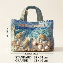 Sac à main femme tortues marines – Deux tailles