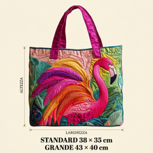 Sac Artisanal flamant rose arc-en-ciel – Idée Cadeau