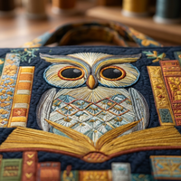 Sac Artisanale hibou et livres anciens – Idée Cadeau