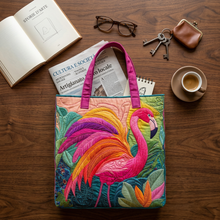 Sac Artisanal flamant rose arc-en-ciel – Idée Cadeau
