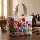 Sac Femme jardin de tulipes – Spacieux et Léger