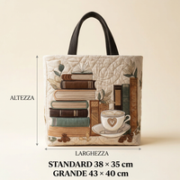 Sac Artisanal motif café – Deux Tailles
