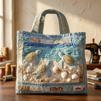 Sac à main femme tortues marines – Deux tailles