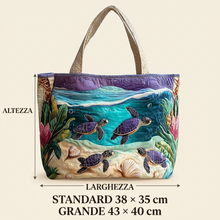 Sac matelassé motif lagune – Spacieux et léger