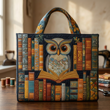 Sac Artisanale hibou et livres anciens – Idée Cadeau