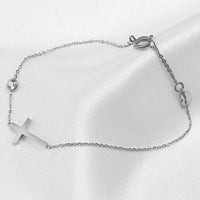 Bracelet Cœur Argenté Faith