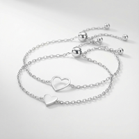 Bracelet Cœurs assortis “Amour”