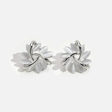 Boucles d'oreilles en pétales d'opale en or