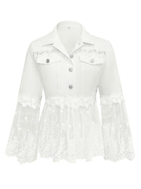 Addison | Veste avec des inserts en dentelle