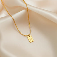 Collier de Promesse avec Initiale