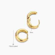 Boucles d'Oreilles Créoles Élégantes | Or